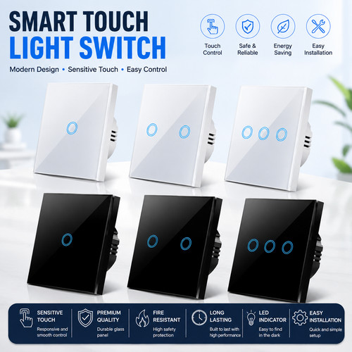 Smart wifi light switch - light, no