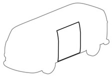 Sliding Door Seal Left VW T2