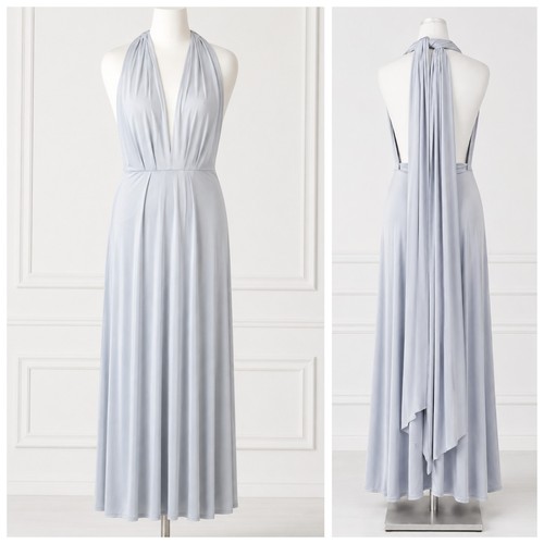 Monsoon grey halter maxi - monsoon,