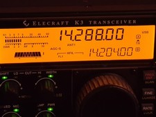 Elecraft K3, 110 watts, Tuner, KSYN3A,  IF board fitted, New Mic, P3 Mod