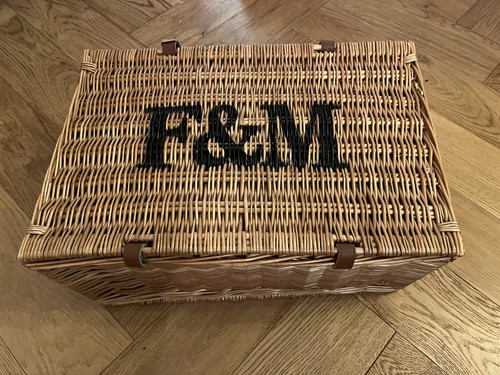 Fortnum mason wicker basket - &,