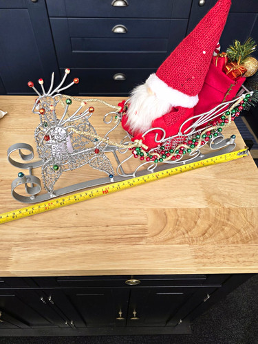 Santa claus sleigh - santa, with