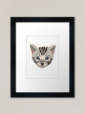 Bengal Cat Framed Art Print