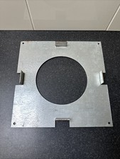 Twin Wall Flue Pipe Stainless Steel Fire Stop Plate Wood Burning Multifuel Stove