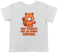 Red Panda Kids T-Shirt Are my