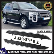 FOR LAND ROVER FREELANDER 2 L359 SIDE STEPS RUNNING BOARDS OEM STYLE 2006-2014