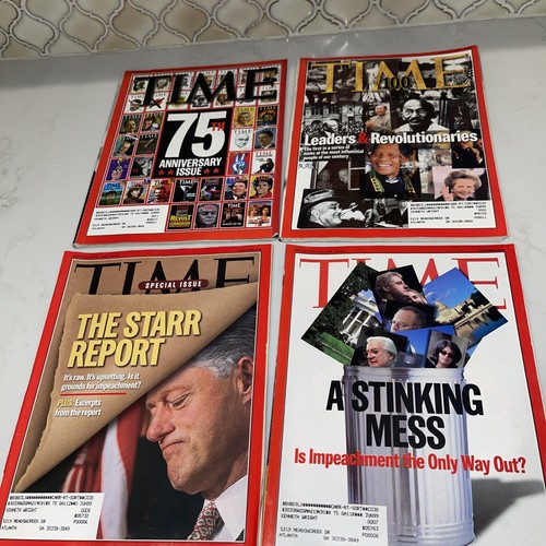 Vintage 1998 time magazines - vintage,