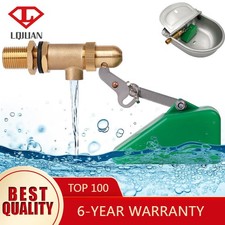 1/2 Inch Brass Water Float Valve with Adjustable Arm for Livestock Water Trough