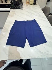 RLX Golf Shorts Mid Blue Size 36
