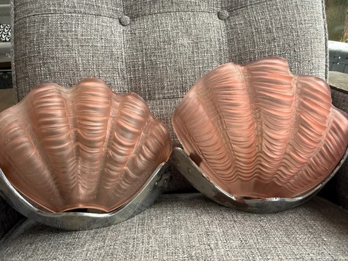 Antique vintage pair pink - pair,