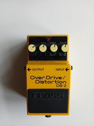 Boss overdrive distortion - boss, os-2