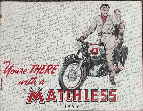 Matchless 1955 sales brochure - 1955,