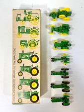 Seven John Deere Miniature Toy