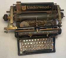 Vintage Antique Underwood No