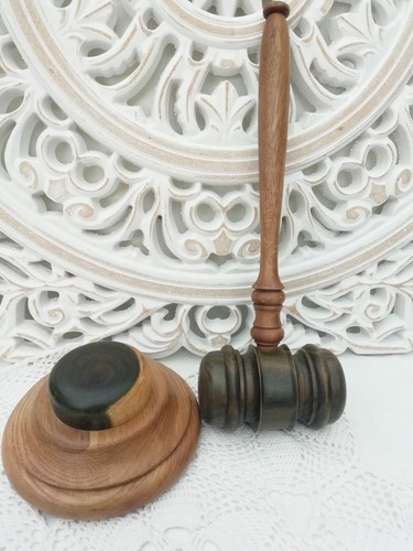 Large hand crafted turned wood - crafted,