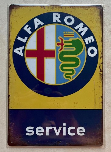 Alfa romeo service - service, metal