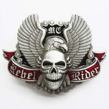 Biker Buckle Rebel Rider