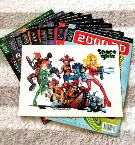 Vintage 2000ad weekly mystery - vintage,