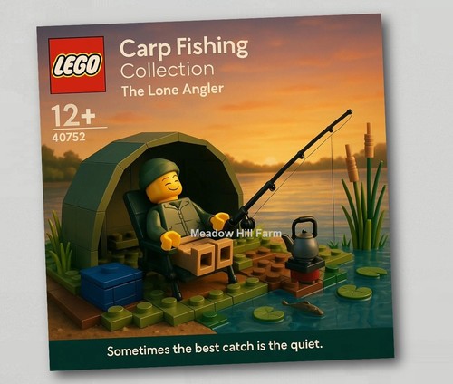 Fridge magnet lego carp - magnet,