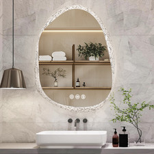 Irregular LED Bathroom Mirror