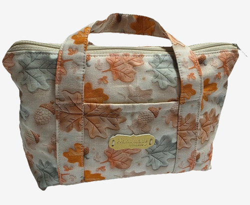 Handmade small fabric tote bag - fabric,