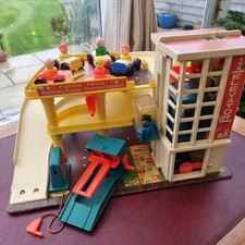 Vintage Fisher Price Garage -