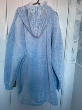 Primark Blue Borg Teddy Fleece