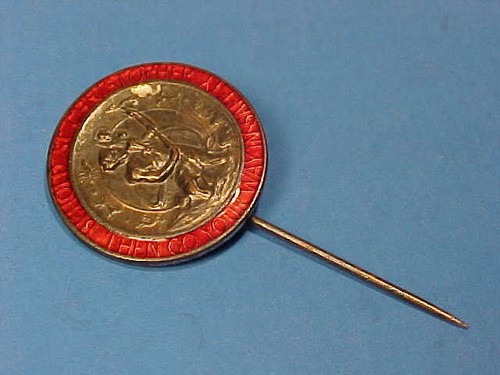 1930s red enameled - red,
