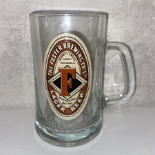 Vintage Limited Edition Fosters Beer Glass 1888 limited edition collectors item 