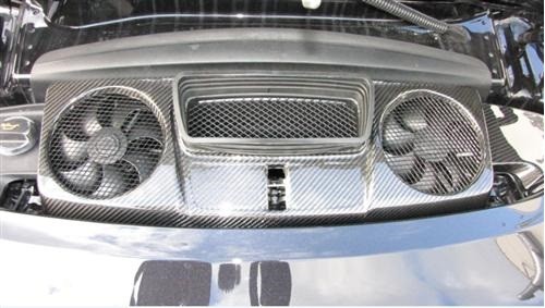 Carbon engine cover - engine,