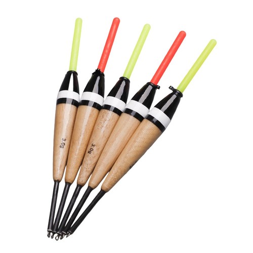 Balsa wood fishing floats - fishing, 5