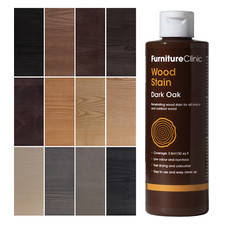 Wood Furniture Stain Dye for Interior & Exterior Wood - 16 colours