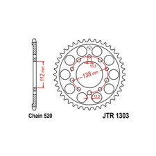 SUNSTAR STEEL S CROWN P520 D43 FOR HONDA 750 NC S 2014-2015