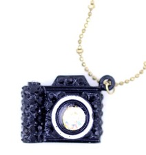 Vintage style flower and leaf dream catcher chandelier necklace