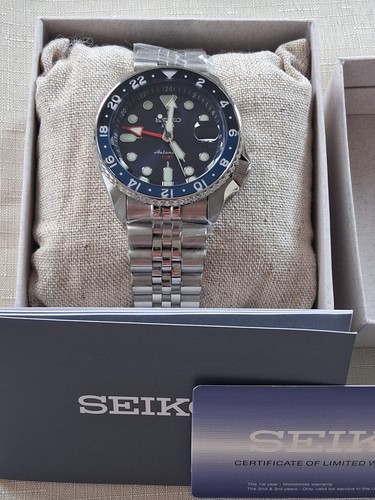 Seiko sports blueberry gmt - 5,