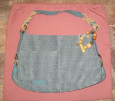 Radley Blue Hessian & Leather