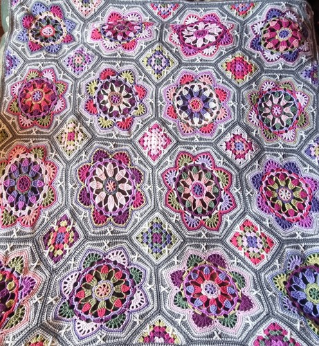 Crochet blanket handmade - crochet,