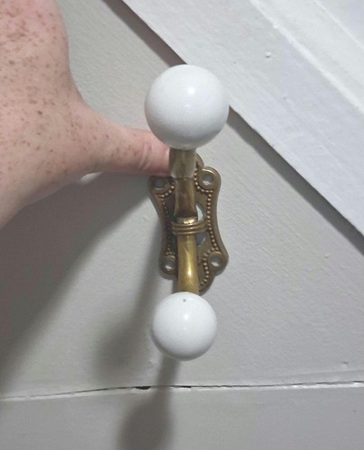 Vintage brass wall coat - vintage,