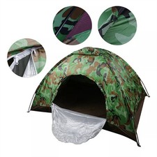 Pop Up Hiking Tent 1-2 Man Person Family Camping Outdoor Festival Shelter UK