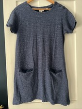 Jack Wills navy shift/t-shirt dress - UK 14