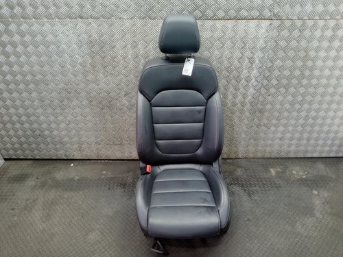 Seat front left - front, leather
