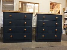 X1 SOMERSET PAINTED 4 DRAWER CHEST- BESPOKE SIZES & COLOURS -F&B RAILINGS