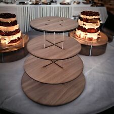 Round or Square Wooden Wedding