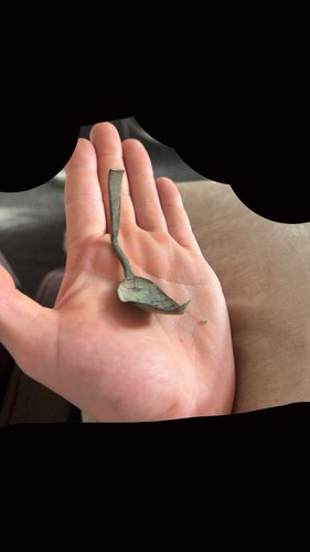 Roman spoon metal - spoon, detecting