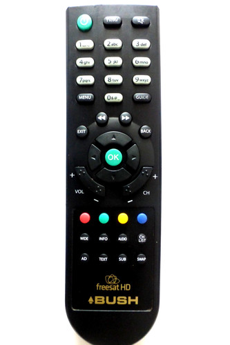 Bush freesat receiver remote - bush,