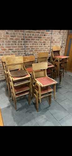 Retro stacking chair - stacking, danish