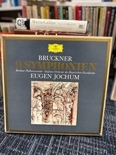 BRUCKNER 9 Symphonies EUGEN JOCHUM 1967 DGG STEREO ED1 TULIP 11LP Box 