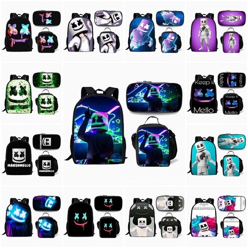 Marshmello school backpack - dj,