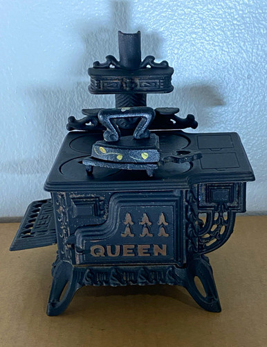 Vtg queen cast iron - cast,