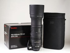 Sigma DG 150-500mm F5-6.3 APO